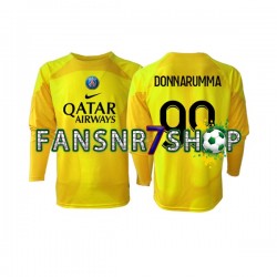Paris Saint-Germain fußball trikot Gianluigi Donnarumma 99 Torhüter Herren Ausweich 2022-2023 Langarm