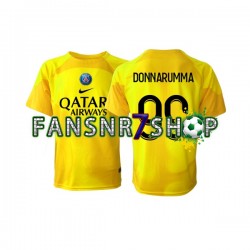 Paris Saint-Germain fußball trikot Gianluigi Donnarumma 99 Torhüter Herren Ausweich 2022-2023 Kurzarm