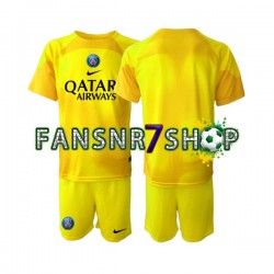 Paris Saint-Germain fußball trikot Torhüter Kinder Ausweich 2022-2023 Kurzarm
