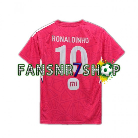 fußball trikot Porcinos RONALDINHO 10 Herren Heim 2023 Kurzarm