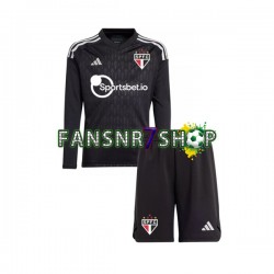 Sao Paulo fußball trikot FC Torhüter Kinder Heim 2023-2024 Langarm