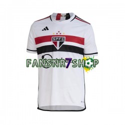 Sao Paulo fußball trikot FC Herren Heim 2023 Kurzarm