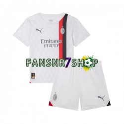 AC Mailand fußball trikot Kinder Auswärts 2023-2024 Kurzarm