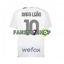 AC Mailand fußball trikot Rafael Leao 10 Herren Auswärts 2023-2024 Kurzarm