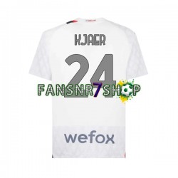 AC Mailand fußball trikot Simon Kjaer 24 Herren Auswärts 2023-2024 Kurzarm