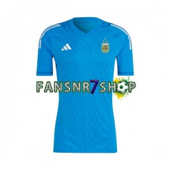 Argentinien fußball trikot Torhüter Herren Ausweich 2023 Kurzarm
