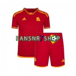 AS Rom fußball trikot Kinder Heim 2023-2024 Kurzarm AS Rom fußball trikot Kinder Heim 2023-2024 Kurzarm