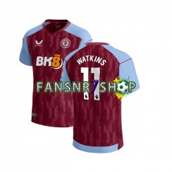 Aston Villa fußball trikot Ollie Watkins 11 Herren Heim 2023-2024 Kurzarm