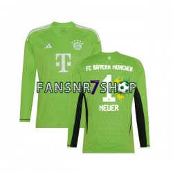 FC Bayern München fußball trikot Manuel Neuer 1 Torhüter Herren Auswärts 2023-2024 Langarm