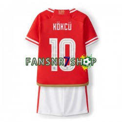 Benfica fußball trikot Orkun Kokcu 10 Kinder Heim 2023-2024 Kurzarm