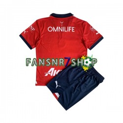 Deportivo Guadalajara fußball trikot Kinder Heim 2023-2024 Kurzarm