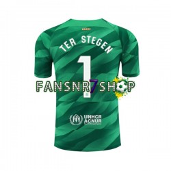FC Barcelona fußball trikot Ter Stegen 1 Torhüter Herren Heim 2023-2024 Kurzarm