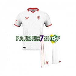 FC Sevilla fußball trikot Kinder Heim 2023-2024 Kurzarm