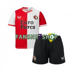 Feyenoord Rotterdam fußball trikot Kinder Heim 2023-2024 Kurzarm
