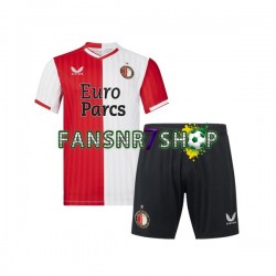 Feyenoord Rotterdam fußball trikot Kinder Heim 2023-2024 Kurzarm