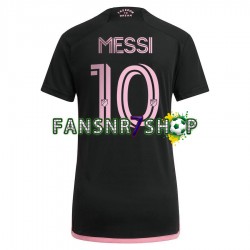 Inter Miami fußball trikot Lionel Messi 10 Dame Auswärts 2023 Kurzarm