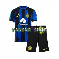 Inter Mailand fußball trikot Kinder Heim 2023-2024 Kurzarm