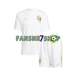 Italien fußball trikot Anniversary Kinder Heim 2023 Kurzarm