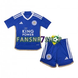 Leicester City fußball trikot Kinder Heim 2023-2024 Kurzarm