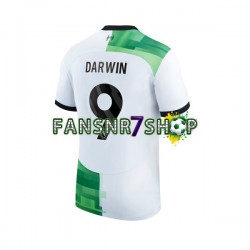 Liverpool fußball trikot Darwin Nunez 9 Herren Auswärts 2023-2024 Kurzarm