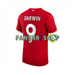 Liverpool fußball trikot Darwin Nunez 9 Herren Heim 2023-2024 Kurzarm