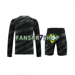 Liverpool fußball trikot Torhüter Kinder Auswärts 2023-2024 Langarm