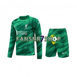 Liverpool fußball trikot Torhüter Kinder Heim 2023-2024 Langarm