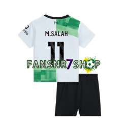 Liverpool fußball trikot M.Salah 11 Kinder Auswärts 2023-2024 Kurzarm