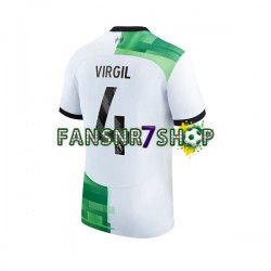 Liverpool fußball trikot Virgil van Dijk 4 Herren Auswärts 2023-2024 Kurzarm