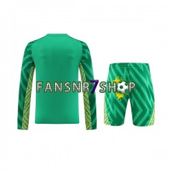 Manchester City fußball trikot Torhüter Kinder Heim 2023-2024 Langarm