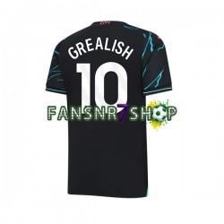 Manchester City fußball trikot Jack Grealish 10 Herren Ausweich 2023-2024 Kurzarm