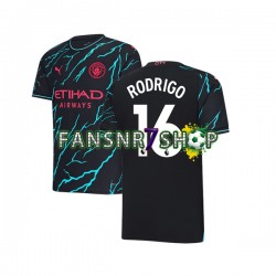 Manchester City fußball trikot Rodri Hernandez 16 Herren Ausweich 2023-2024 Kurzarm
