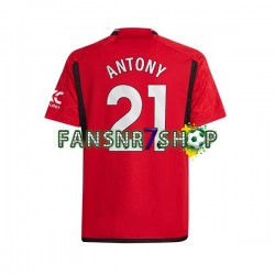 Manchester United fußball trikot Antony Matheus 21 Herren Heim 2023-2024 Kurzarm