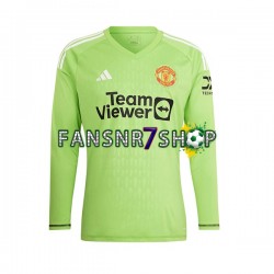 Manchester United fußball trikot Torhüter Herren Heim 2023-2024 Langarm