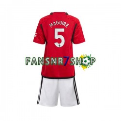 Manchester United fußball trikot Harry Maguire 5 Kinder Heim 2023-2024 Kurzarm