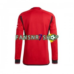 Manchester United fußball trikot Herren Heim 2023-2024 Langarm