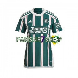 Manchester United fußball trikot Dame Auswärts 2023-2024 Kurzarm