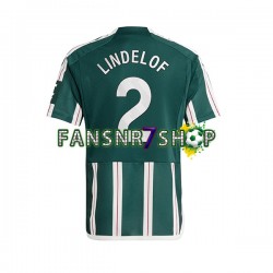 Manchester United fußball trikot Lindelof 2 Herren Auswärts 2023-2024 Kurzarm