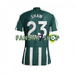 Manchester United fußball trikot Luke Shaw 23 Herren Auswärts 2023-2024 Kurzarm