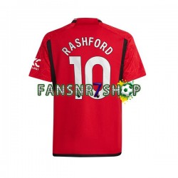 Manchester United fußball trikot Marcus Rashford 10 Herren Heim 2023-2024 Kurzarm