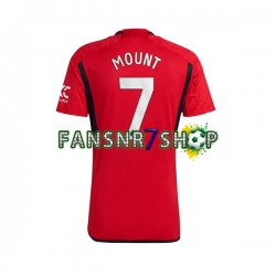 Manchester United fußball trikot Mount 7 Herren Heim 2023-2024 Kurzarm