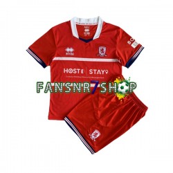 Middlesbrough fußball trikot Kinder Heim 2023-2024 Kurzarm