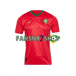 Marokko fußball trikot Herren Heim 2023 Kurzarm