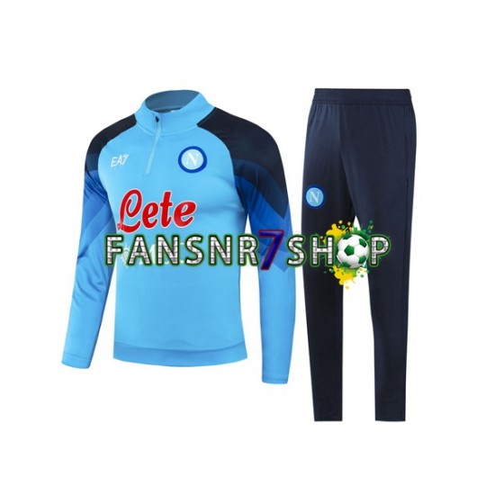 SSC Neaples Sweatshirts Anzüge Blau 2023-2024