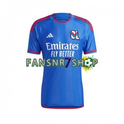 Olympique Lyon fußball trikot Herren Auswärts 2023-2024 Kurzarm