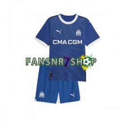 Olympique Marseille fußball trikot Kinder Auswärts 2023-2024 Kurzarm