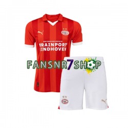 PSV Eindhoven fußball trikot Kinder Heim 2023-2024 Kurzarm