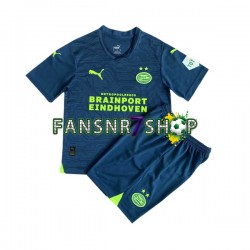PSV Eindhoven fußball trikot Kinder Ausweich 2023-2024 Kurzarm