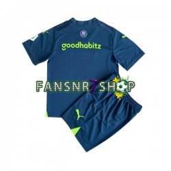 PSV Eindhoven fußball trikot Kinder Ausweich 2023-2024 Kurzarm