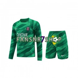 Paris Saint-Germain fußball trikot Torhüter Kinder Heim 2023-2024 Langarm